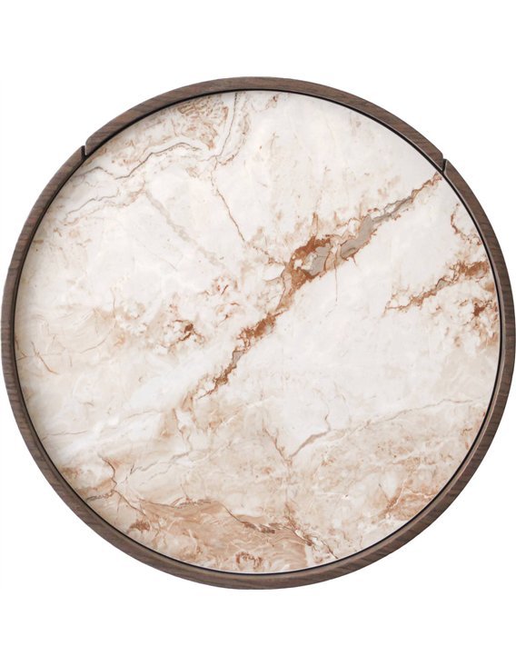 Meuble de chambre rond au rangement discret