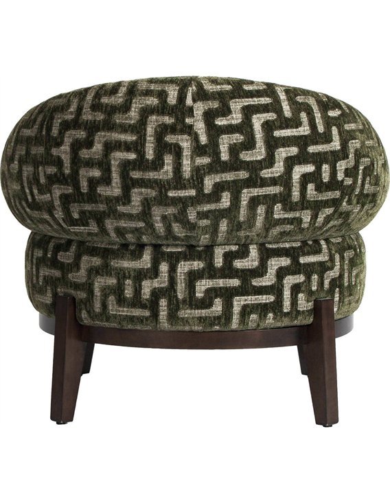 Fauteuil d appoint à motif labyrinthe