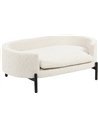 lit pour animal beige en vue de trois quarts