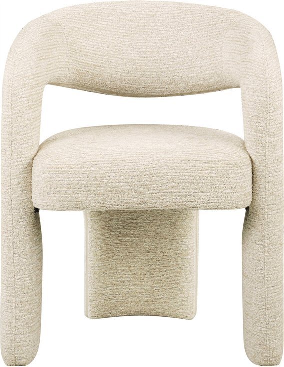Chaise de repas aux lignes arrondies