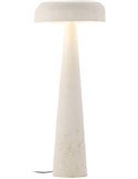 Luminaire sculptural en papier mâché