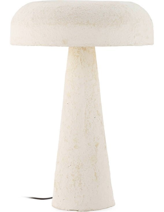 Lampe à poser sculpturale au fini texturé