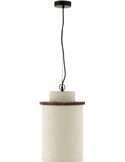 Lampe à suspension au style naturel