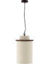 Lampe à suspension au style naturel
