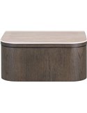 Chevet compact avec double tiroir