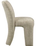 Assise épaisse et confortable en tissu beige