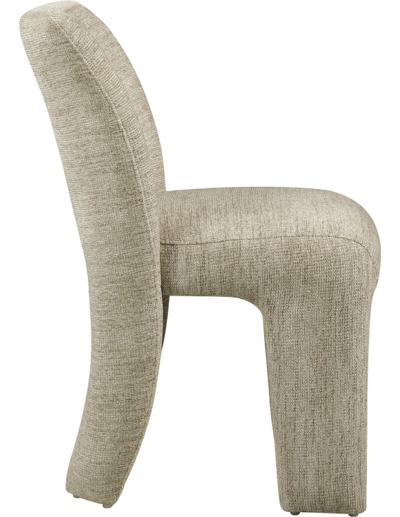 Assise épaisse et confortable en tissu beige