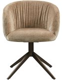 chaise contemporaine à dossier enveloppant