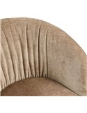 Chaise de salle à manger pivotante sable