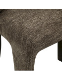 Chaise de salle à manger Maya marron