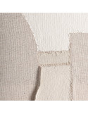 Détail du relief textile fait main