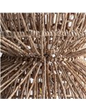Suspension sculpturale pour intérieur chaleureux