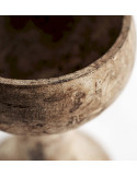 Coupe décorative ethnique en bois