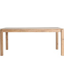 Table à manger en acacia style scandinave