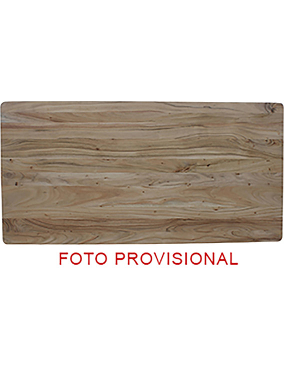 Table repas chaleureuse en acacia