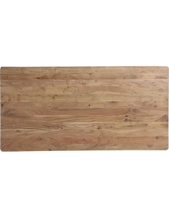 Table à manger scandinave en acacia