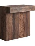 Module de comptoir de bar en bois marron