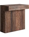 Module de comptoir de bar en bois marron