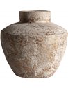 Vase vintage en céramique patinée