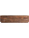 table basse rustique en bois recyclé