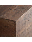 table basse finition naturelle