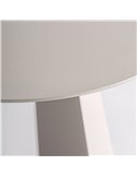 Table d appoint avec piètement central graphique