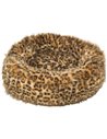Panier pour chat motif léopard