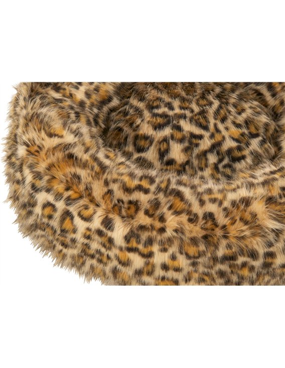 Lit rond pour chat en textile