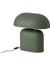 lampe de table vert olive en métal