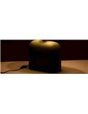 lampe métal avec abat jour bombé