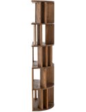 Bibliothèque en bois naturel