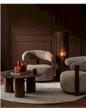 Meuble de salon chic et chaleureux