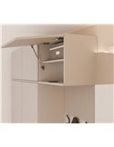 Armoire de couloir finition mate