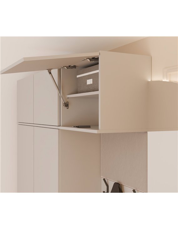 Armoire de couloir finition mate