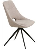 Chaise confortable à assise pivotante