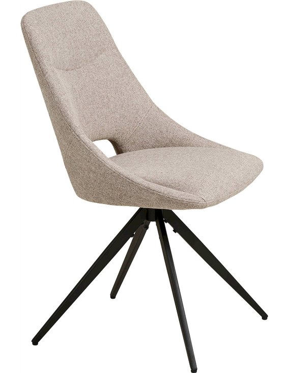 Chaise confortable à assise pivotante