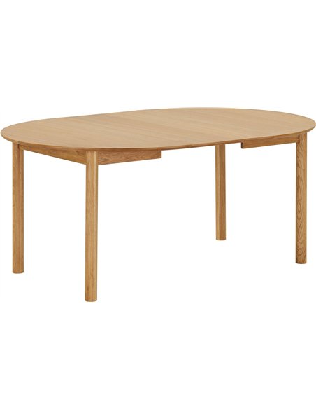 Table à manger extensible en chêne naturel