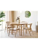 Table modulable pour recevoir des invités