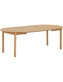 Table en bois clair pour intérieur contemporain