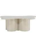 Table basse sculpturale pour salon moderne
