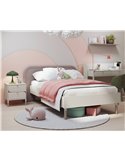 Chevet arrondi pour chambre d’ado