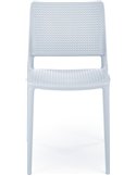 Chaise de balcon bleu clair moderne