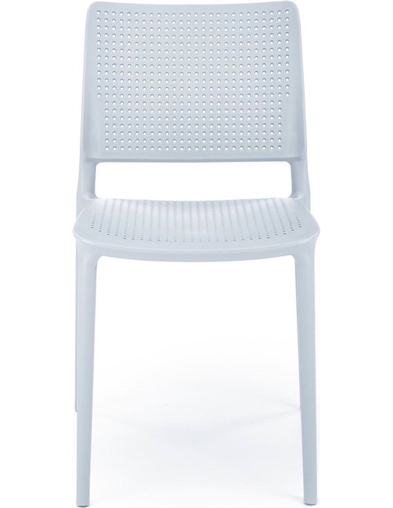 Chaise de balcon bleu clair moderne