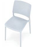 Chaise empilable pour espace extérieur
