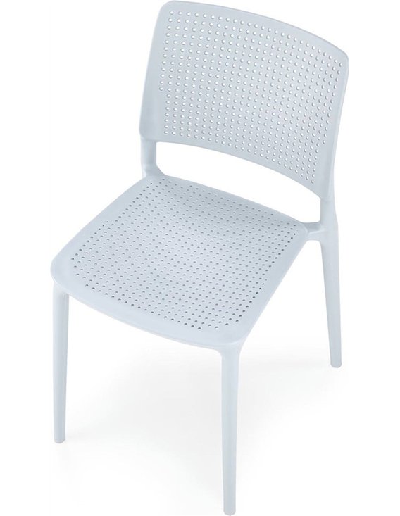 Chaise empilable pour espace extérieur