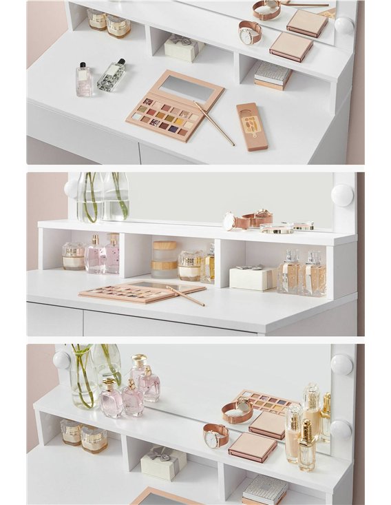 Coiffeuse blanche pour chambre