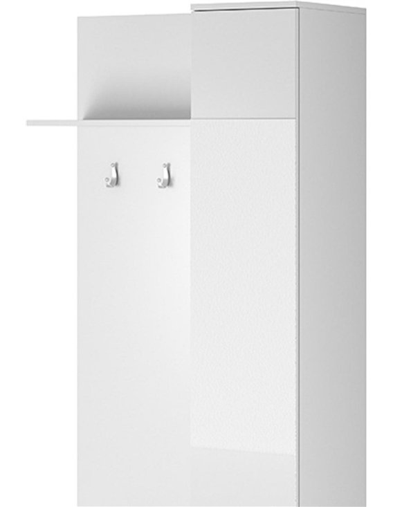 Meuble de couloir avec miroir long