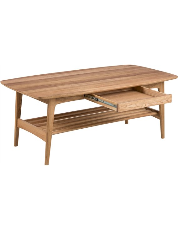 Table basse avec tiroir discret