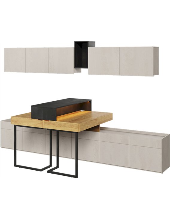 Commode basse contemporaine pour chambre ado