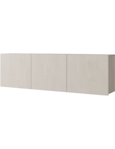 Armoire murale design à trois portes fermées